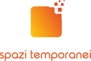 Temporary Shop - Spazi Temporanei logo centrato